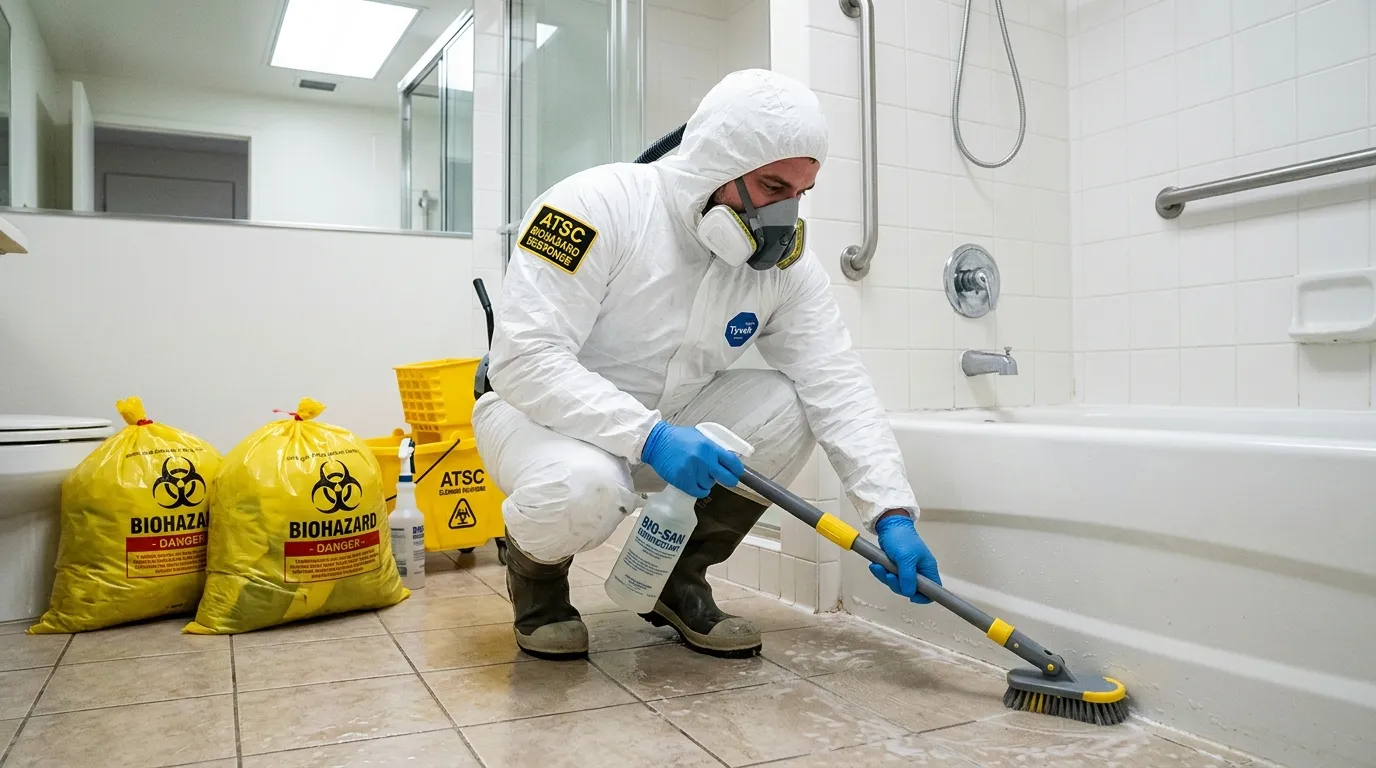 Decontamination equipment deployed for Blood Cleanup in Ambler